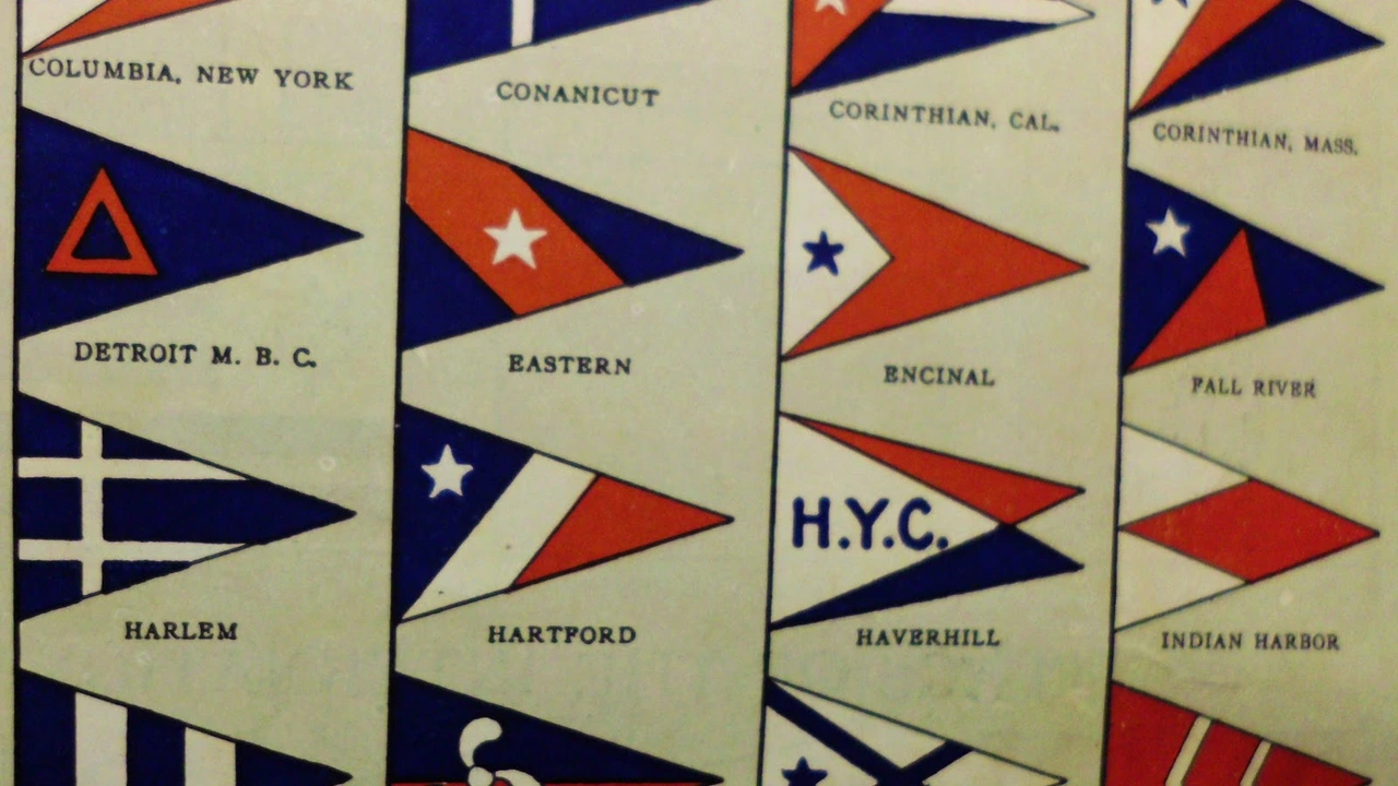 What is a yacht club flag called?