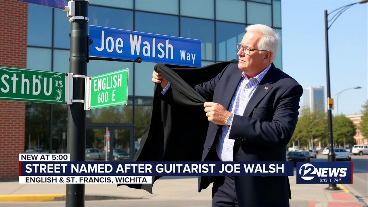 Wichita Temporarily Renames Street 'Joe Walsh Way' Ahead of 2025 VetsAid Concert