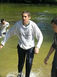 White Wet Hoodie
