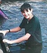 Wet teenager